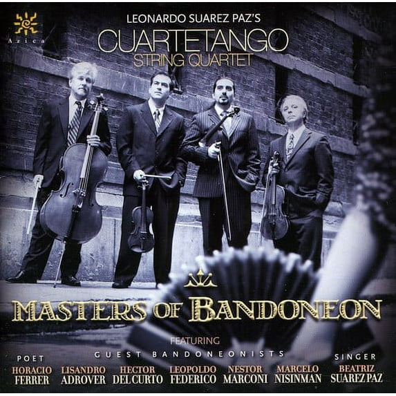 Cuartetango String Quartet - Masters of Bandoneon - Music & Performance - CD
