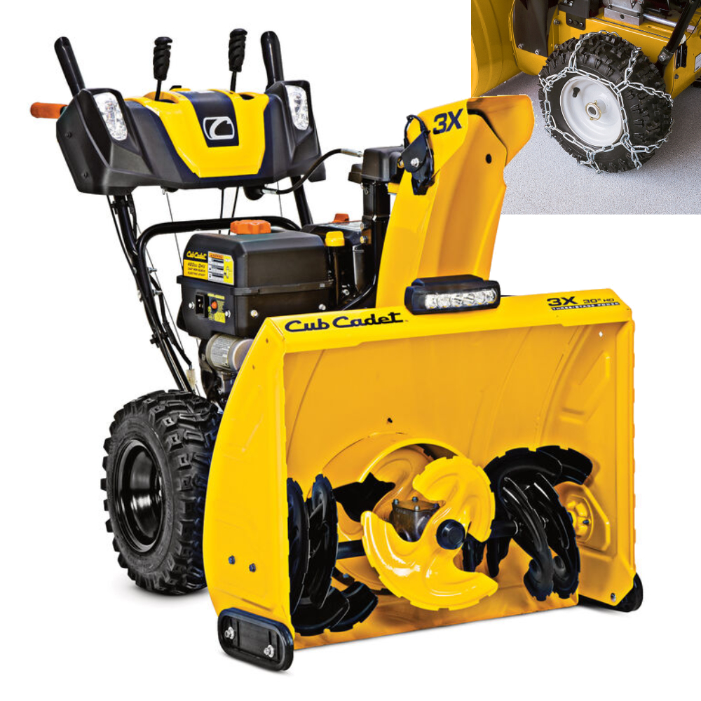 Cub Cadet 3X HD 30 in. 420 cc ThreeStage Gas Snow Blower with Electric