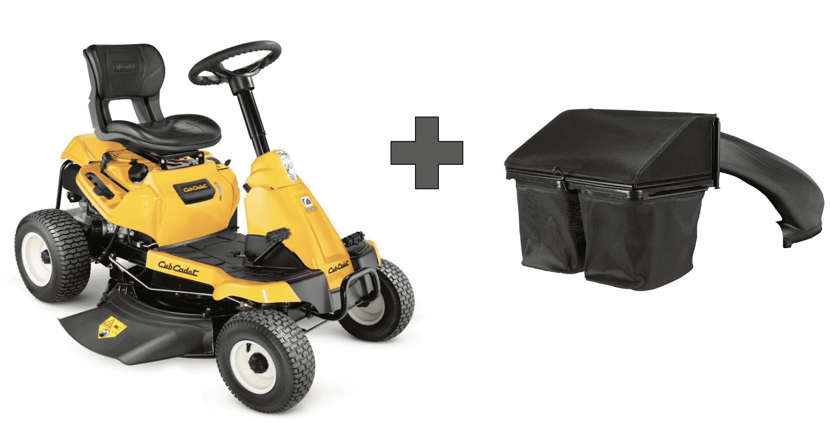 Open Box Cub Cadet CC30H With Double Bagger 19A30014OEM 30 in. 10.5 HP Briggs Stratton Engine Hydrostatic Drive Gas Rear Engine Riding Mower With Mulch Kit Included Walmart