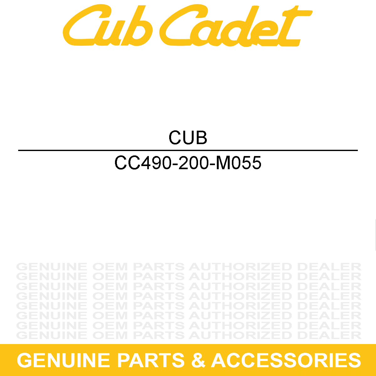Cub Cadet MTD Troy-Bilt Filter Air for RM130 Trail Blazer