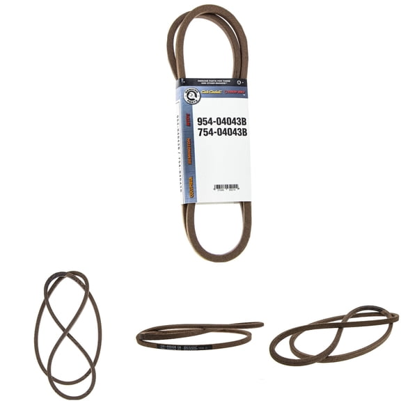 Cub Cadet RZT42 50 54 17 Belt - Black Hydrostatic Transmission Replacement Belt for Zero Turn Mowers