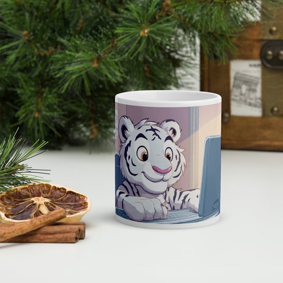 Cub at Work Bold 11oz Ceramic Mug