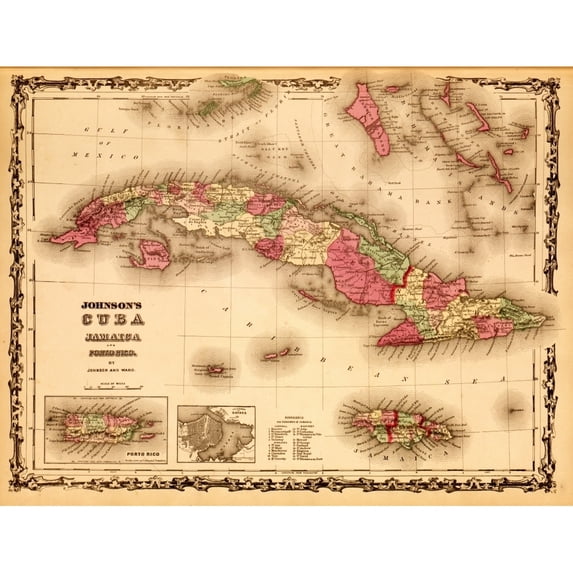 Cuba 1862 Poster Print (24 x 36)