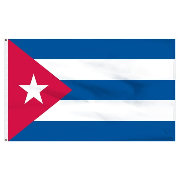 Cuba 4ft x 6ft Nylon Flag - Outdoor