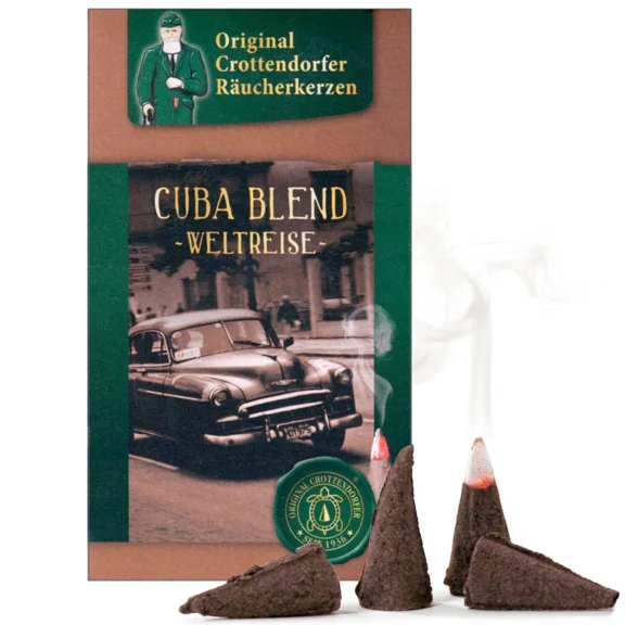 Cuba Blend - World Travel Edition German Incense - Medium Size 1.1In Tall
