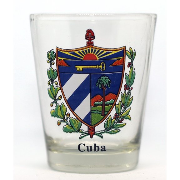 Cuba Coat Of Arms Shot Glass