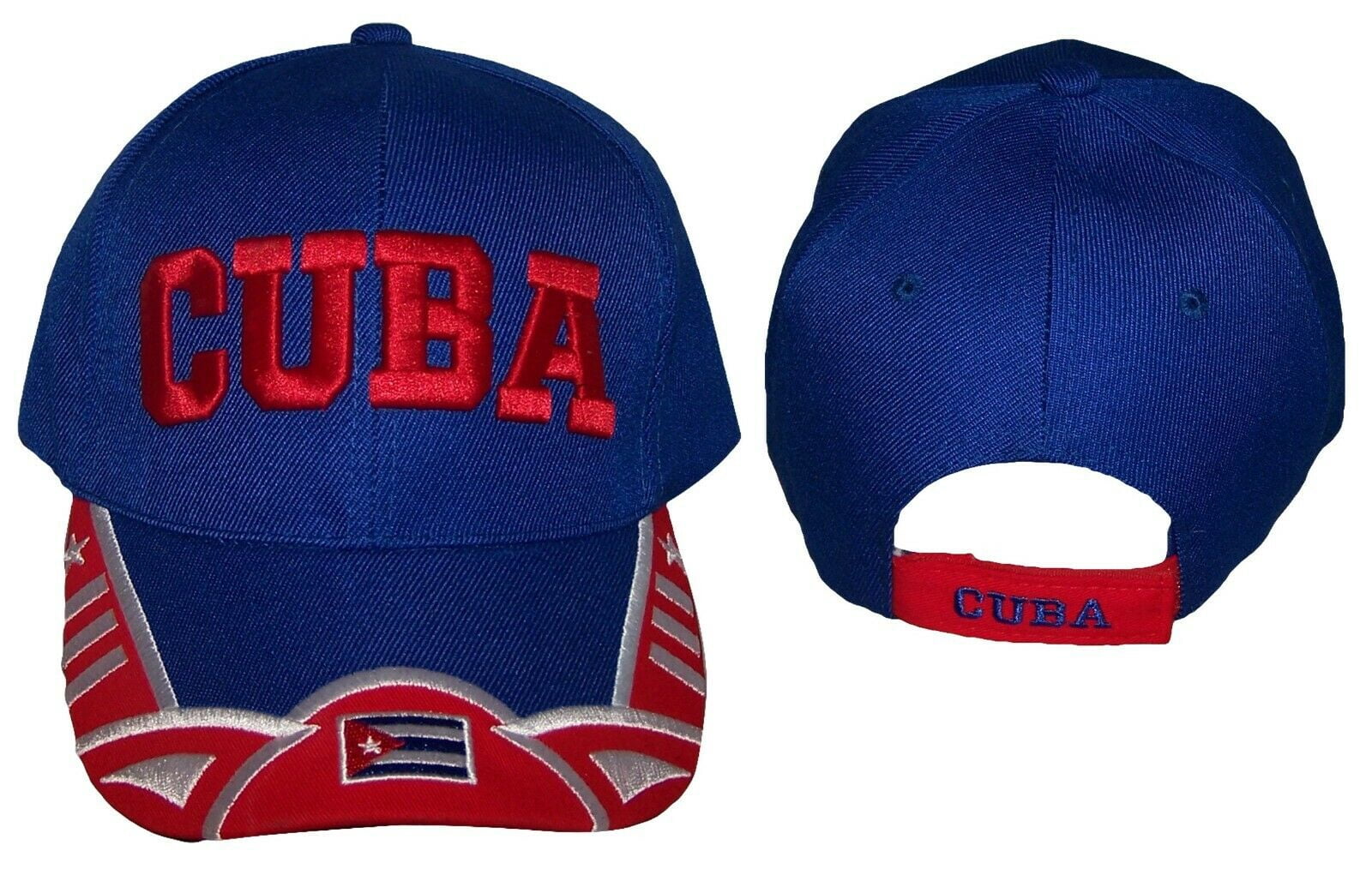 Cuba Country Baseball Caps Hats Embroidered -- FREE USA Shipping ...