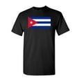 thumbnail image 1 of Cuba Country Flag Adult DT T-Shirt Tee, 1 of 2
