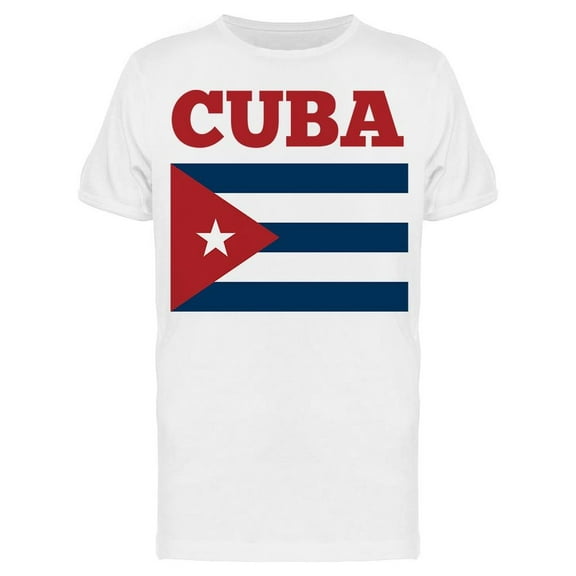 Cuba Country Flag America Tee Men's -Image by Shutterstock