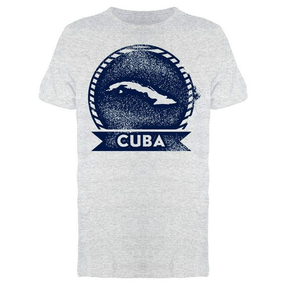 Cuba Country T-Shirt Men -Image by Shutterstock, Male Large