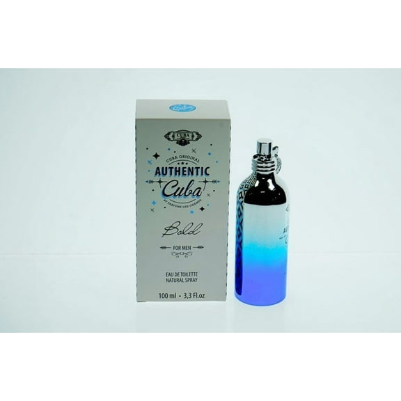 Cuba Cuba Authentic Bold , 3.3 oz EDT Spray