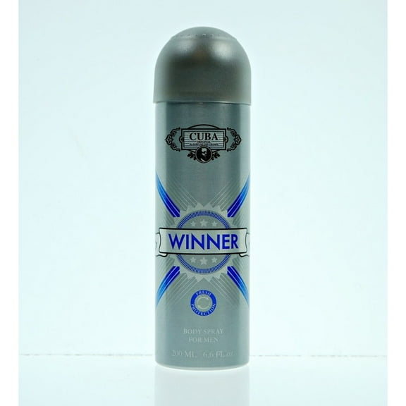 Cuba Cuba Winner , 6.6 oz Body Spray