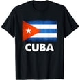 thumbnail image 1 of Cuba Cuban Flag T-Shirt, 1 of 3
