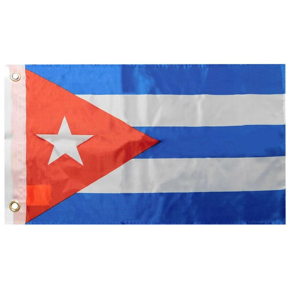 Cuba Cuban Premium 12x18 12"x18" Rough Tex Nylon Boat Flag Banner Grommets