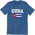 thumbnail image 1 of Cuba Fashion Country Souvenir Pride logo Cuban Heritage National Flag Tee, 1 of 4