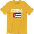 thumbnail image 1 of Cuba Fashion Country Souvenir Pride logo Cuban Heritage National Flag Tee, 1 of 4