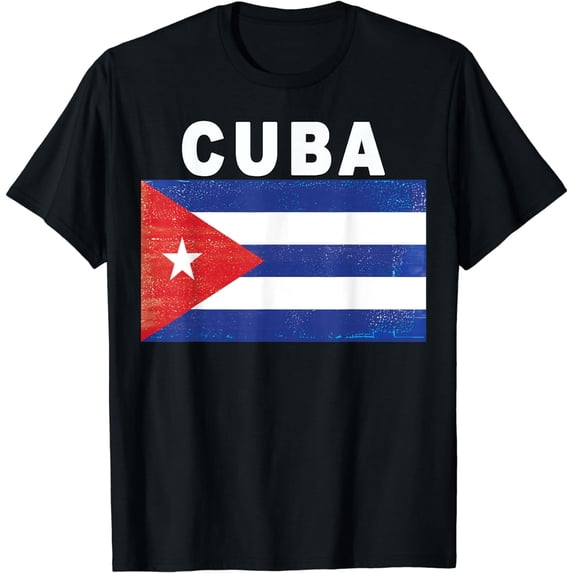 Cuba Flag T-shirt - Cuban Flag Tee