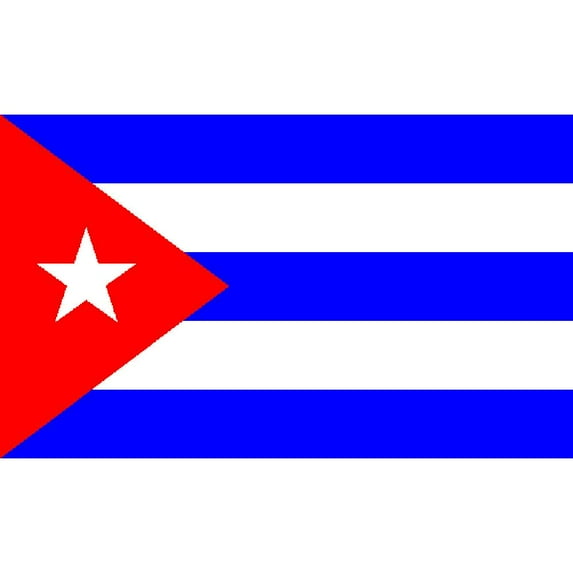 Cuba Flag with Grommets 3ft x 5ft