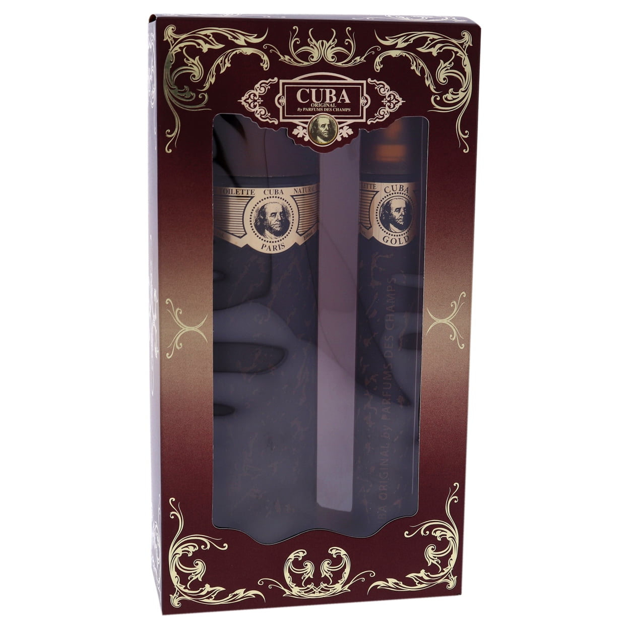Cuba Gold Assorted Unisex Fragrance Gift Set, 2 Pieces