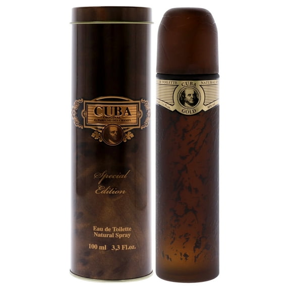 Cuba Cuba Gold , 3.3 oz EDT Spray (Special Edition)