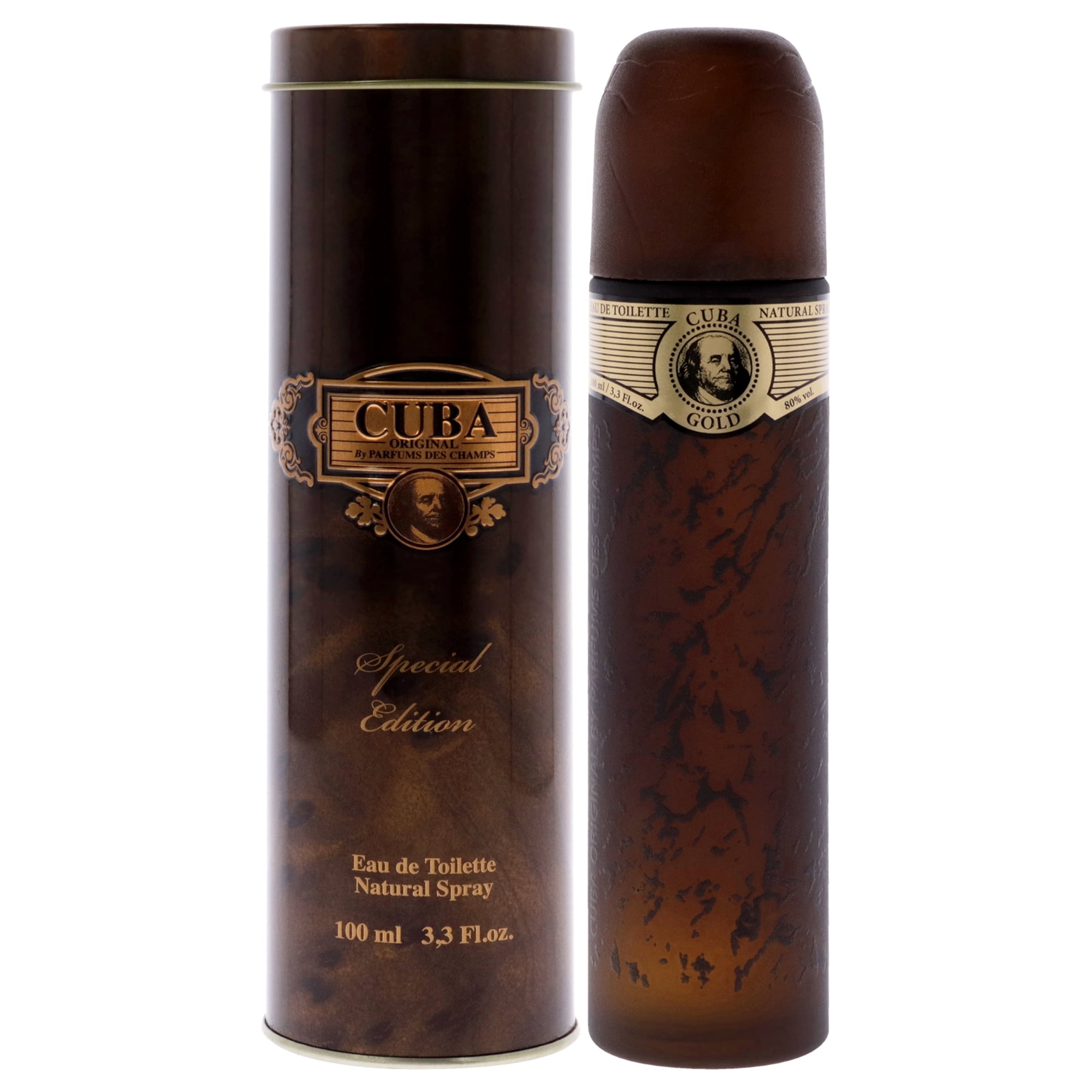 Cuba Cuba Gold , 3.3 oz EDT Spray (Special Edition)