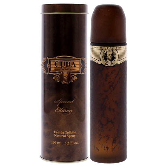 Cuba Cuba Gold , 3.3 oz EDT Spray (Special Edition)