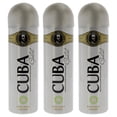 thumbnail image 1 of Cuba Gold by Cuba for Men - 6.6 oz Body Spray - Pack of 3, 1 of 3