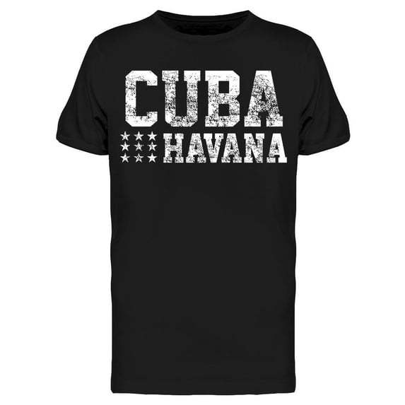 Cuba Havana Art Tee Men's -Image by Shutterstock