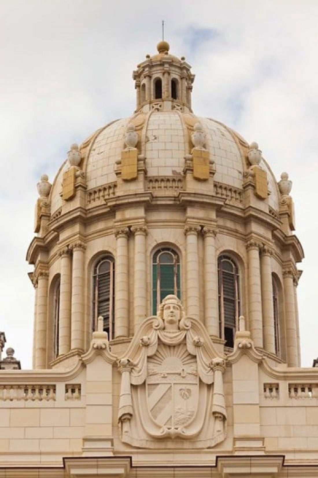 Cuba Havana Museo de la Revolucion dome Canvas Art - Walter Bibikow DanitaDelimont (18 x 24)
