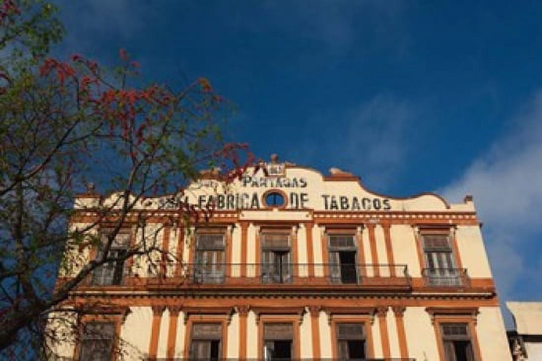 Cuba Havana Partagas cigar factory Canvas Art - Walter Bibikow DanitaDelimont (37 x 25)