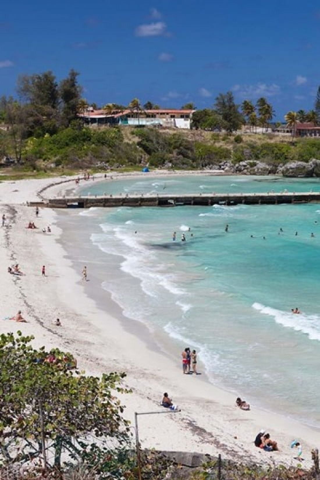 Cuba Havana Playas del Este Playa Jibacoa beach Canvas Art - Walter Bibikow DanitaDelimont (24 x 36)