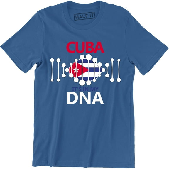Cuba - It'S In My DNA Cuban Flag Proud Homeland Men's T-Shirt