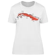 thumbnail image 1 of Cuba Map Icon T-Shirt Women -Image by Shutterstock, Female XX-Large, 1 of 2