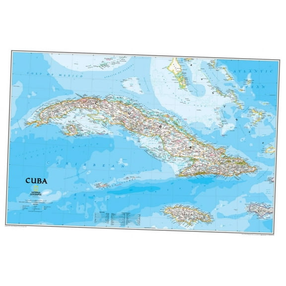 Cuba Map poster Metal Print 12x16 Large Art Print on Metal 12x16 Square Adults Best Posters