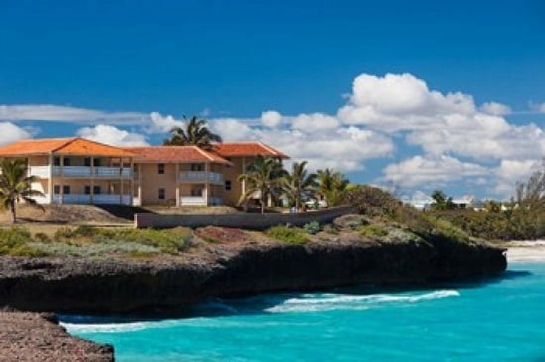 Cuba Matanzas Province Varadero Varadero Beach Condos Canvas Art - Walter Bibikow DanitaDelimont (36 x 24)