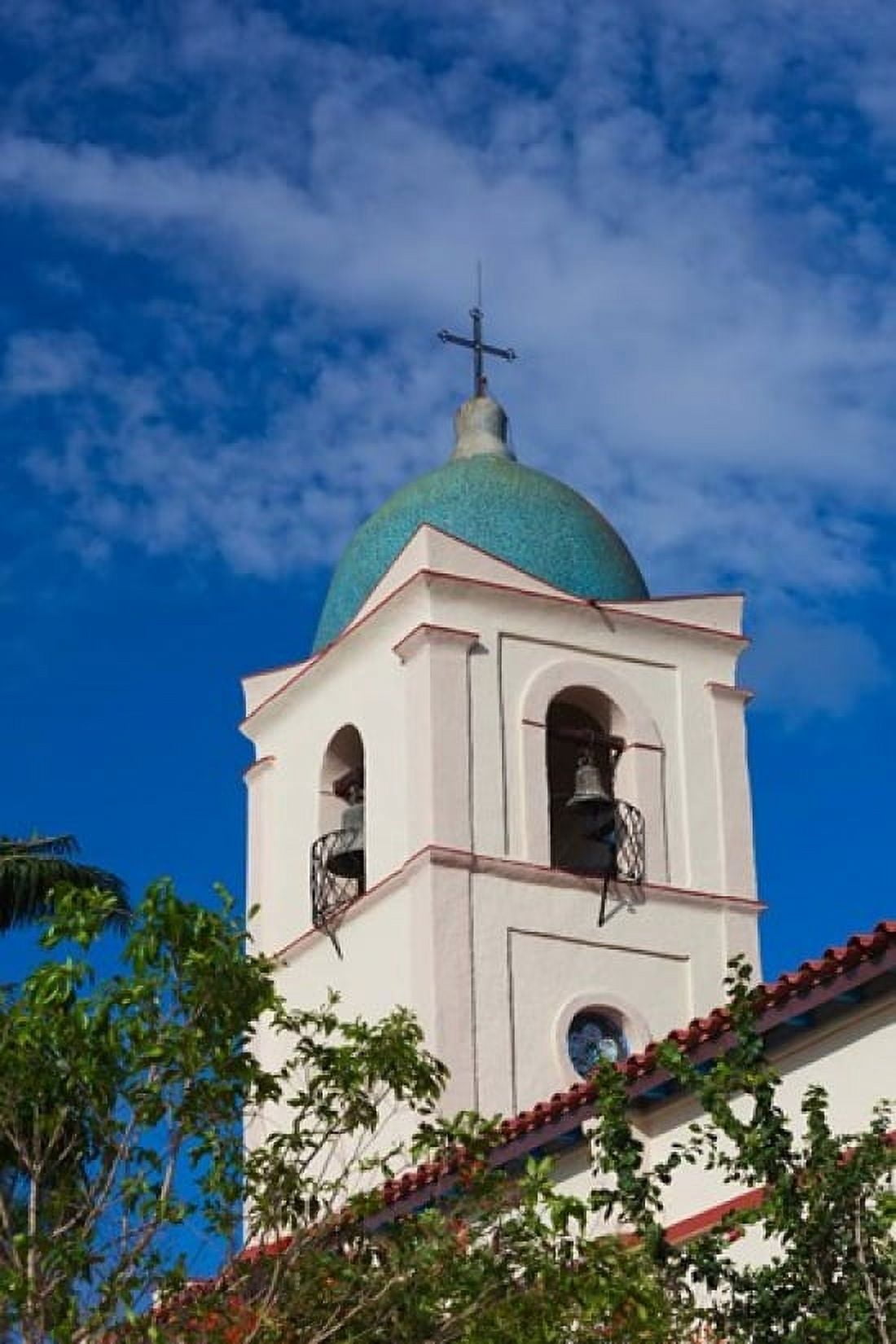 Cuba Pinar del Rio Province Vinales town church Canvas Art - Walter Bibikow DanitaDelimont (19 x 28)