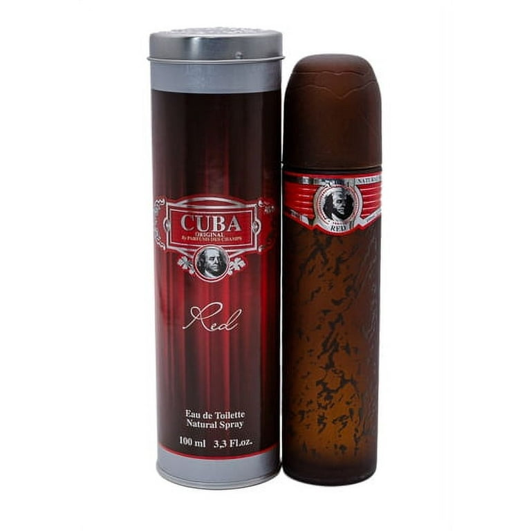 Cuba Red Eau De Toilette Spray By Fragluxe Cuba Red Eau De Toilette Spray By Fragluxe