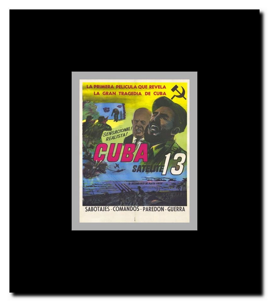 Cuba Satelite 13 Framed Movie Poster