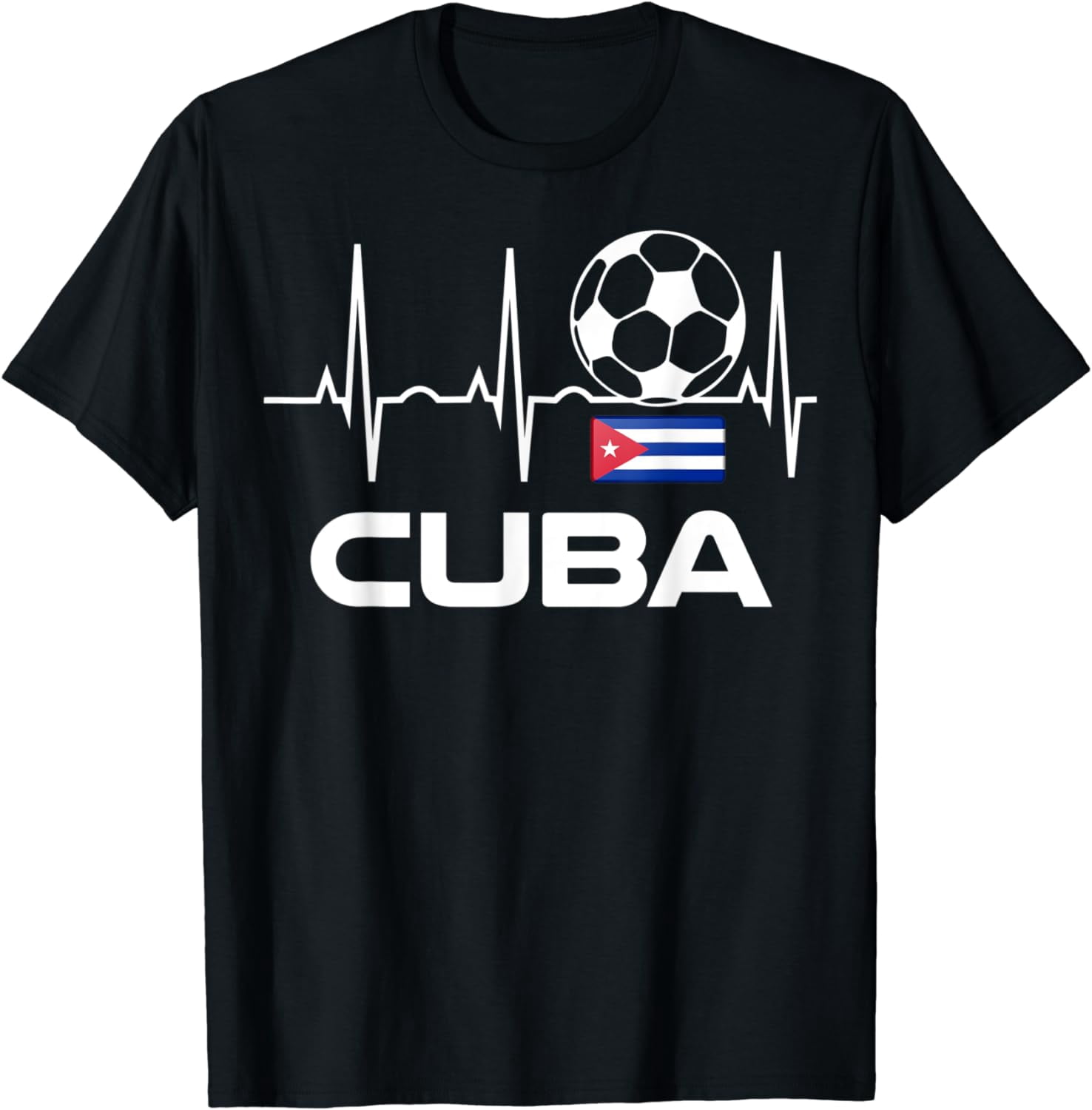 Cuba Soccer Jersey T-Shirt - Cuban Football Gift Tee