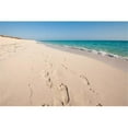 thumbnail image 1 of Cuba Sol Cayo Santa Maria Resort Footprints Poster Print by Michael Defreitas - 35 x 23 in., 1 of 1
