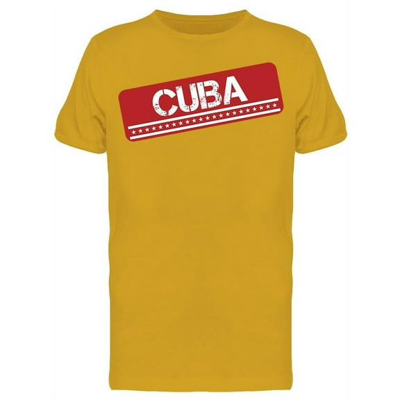 Cuba T-Shirt Men -Image by Shutterstock, Male Small