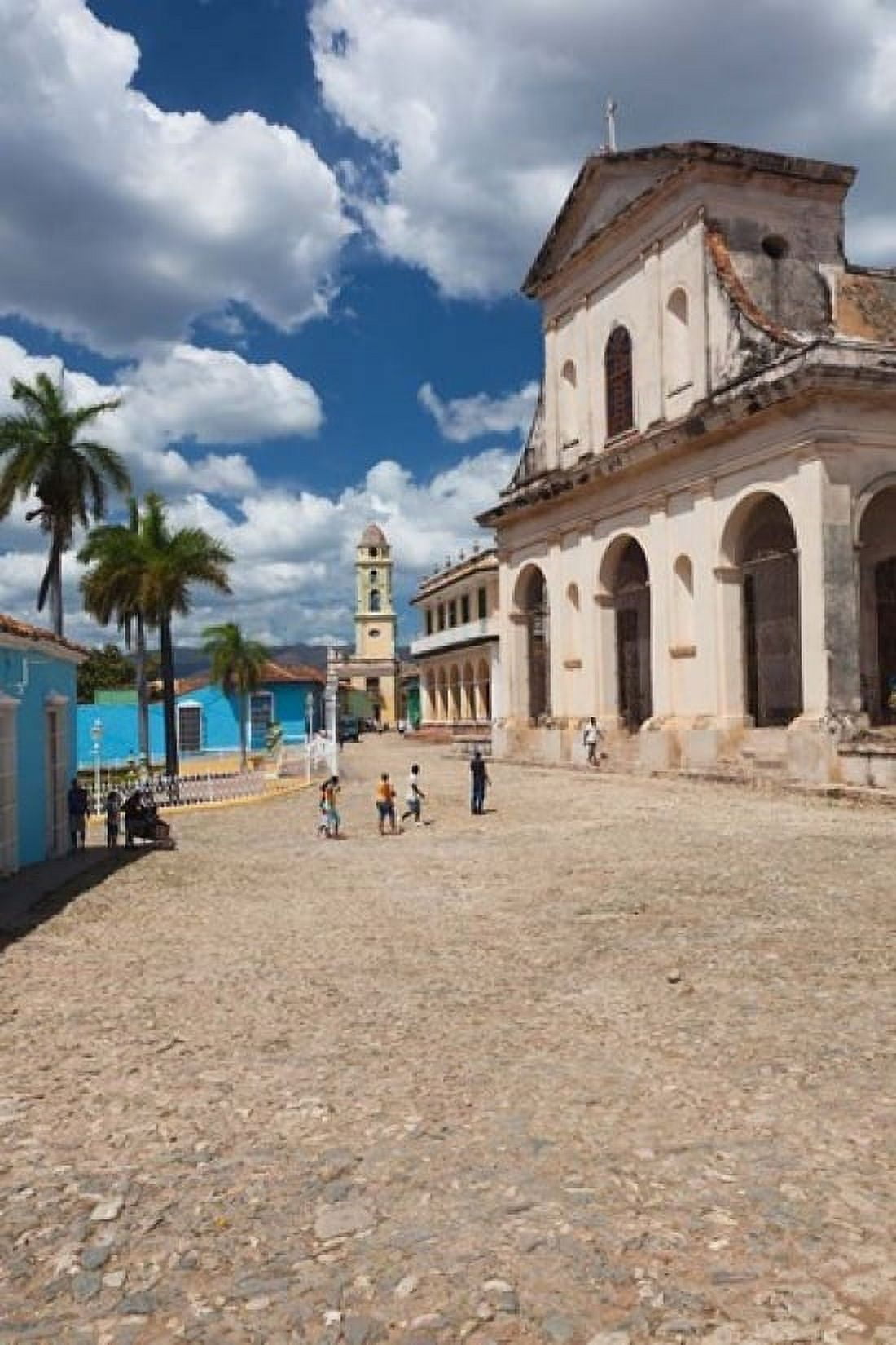 Cuba Trinidad Holy Trinity Church Canvas Art - Walter Bibikow DanitaDelimont (24 x 36)
