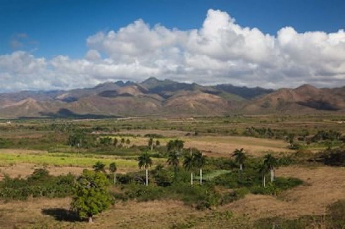 Cuba Trinidad Valle de los Ingenios Canvas Art - Walter Bibikow DanitaDelimont (28 x 19)