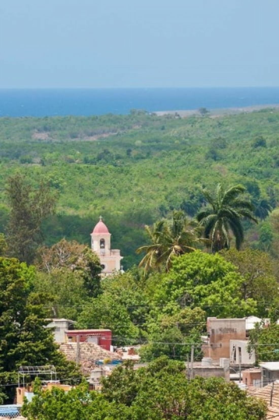 Cuba Trinidad from Palacio Brunet tower Canvas Art - Michael DeFreitas DanitaDelimont (11 x 17)