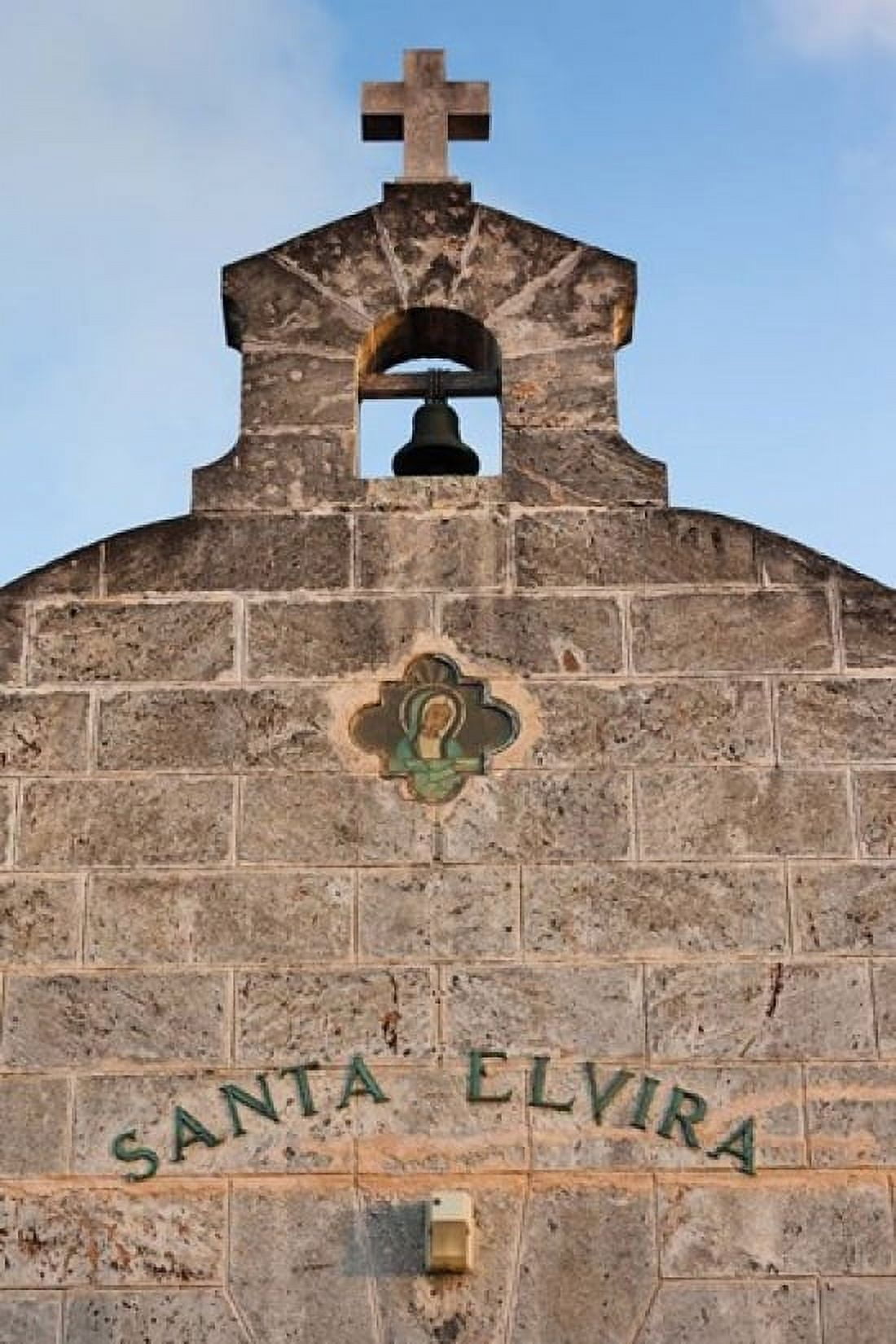 Cuba Varadero Iglesia Santa Elvira church Canvas Art - Walter Bibikow DanitaDelimont (24 x 36)