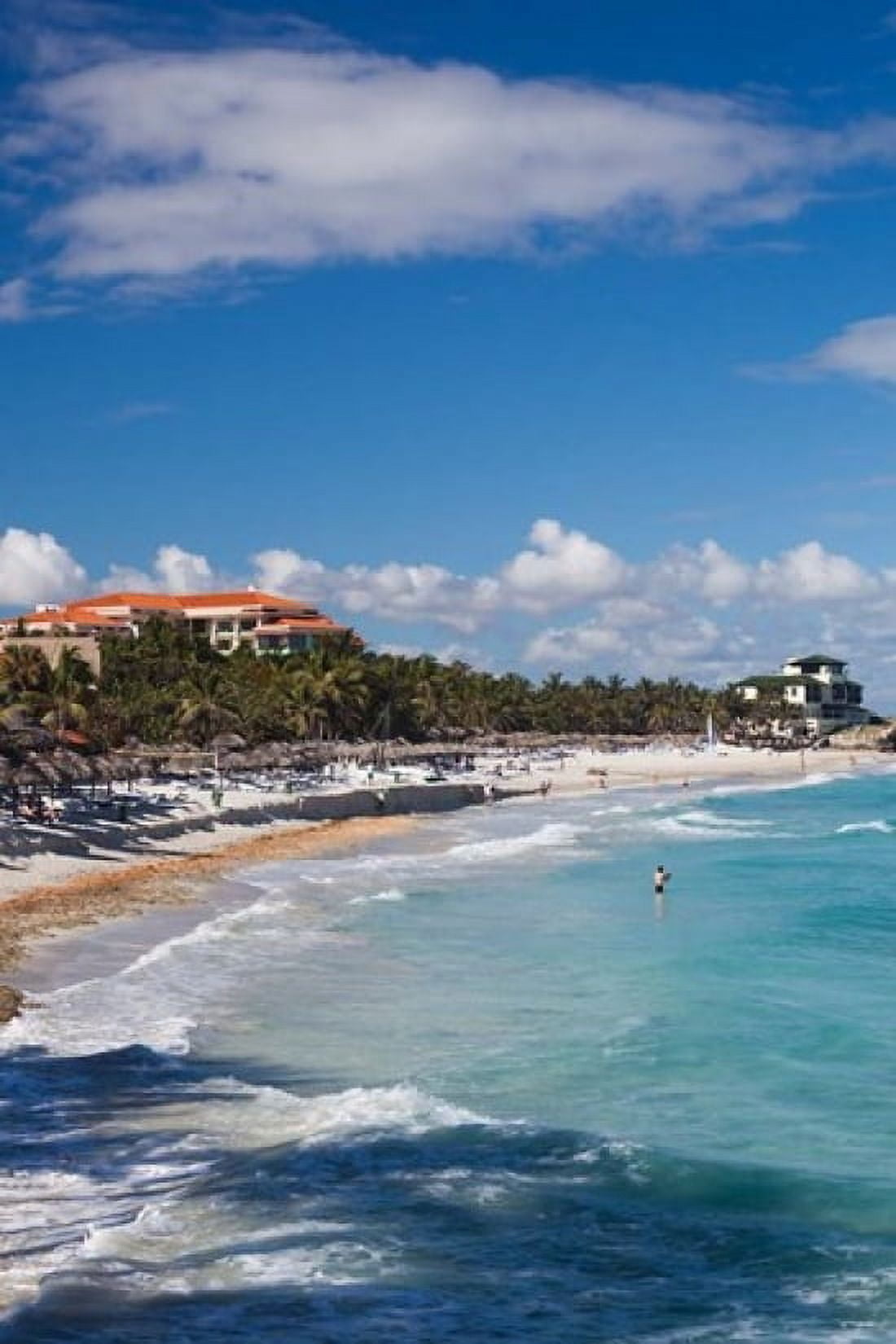 Cuba Varadero Varadero Beach Mansion Xanadu Canvas Art - Walter Bibikow DanitaDelimont (24 x 36)