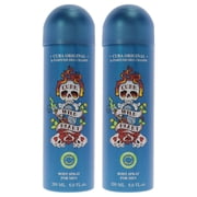 Cuba Wild Heart by Cuba for Men - 6.6 oz Body Spray - Pack of 2