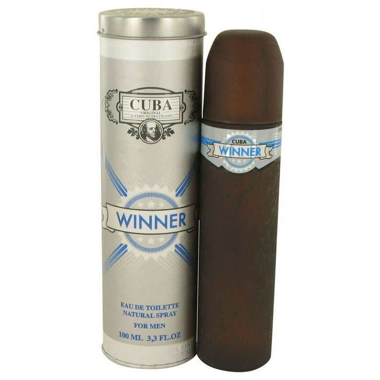 Cuba Winner Eau De Toilette Spray By Fragluxe Cuba Winner Eau De Toilette Spray By Fragluxe