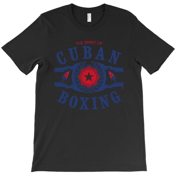 Cuban Boxing Spirit Vintage Distressed Retro Fighting Style Graphic T-Shirt G0652, Up to 5XL