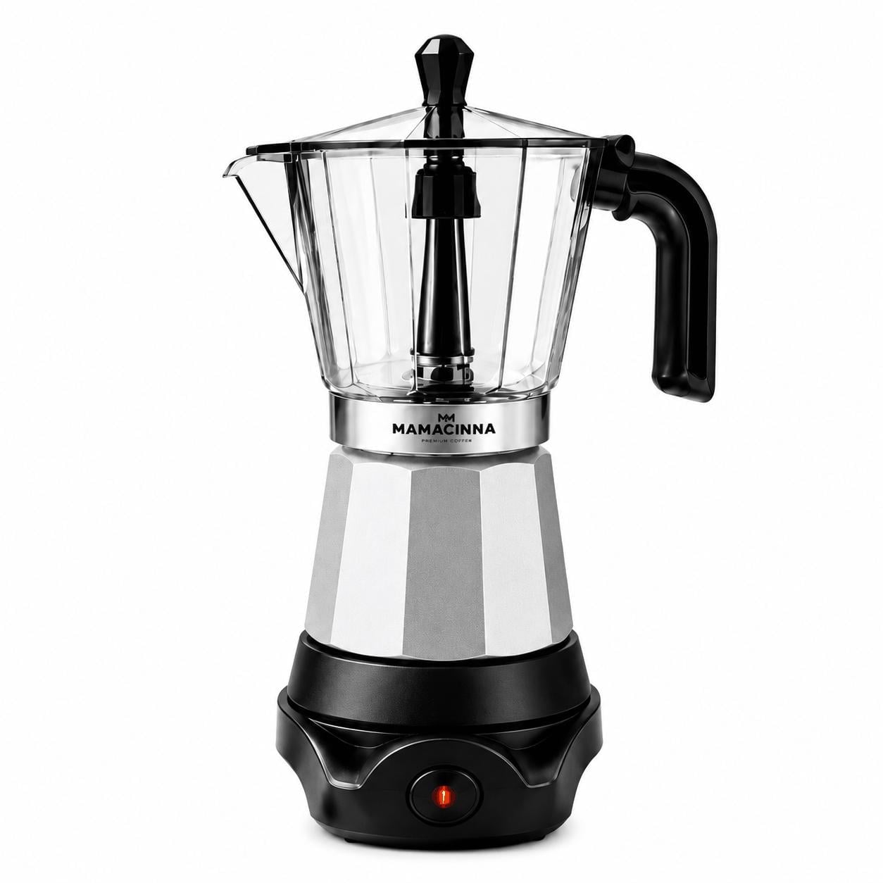 Cuban Coffee Maker, 6 cup Electric Espresso Coffee Maker, Portable Cafeteras Electricas Modernas, with Detachable Base & Overheat Protection, Coffee Gift for Home Travel